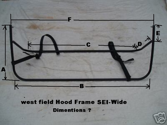 westfield hood frame